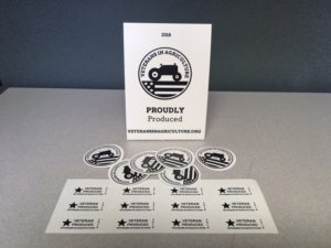 Veterans In Agriculture Printed Labels